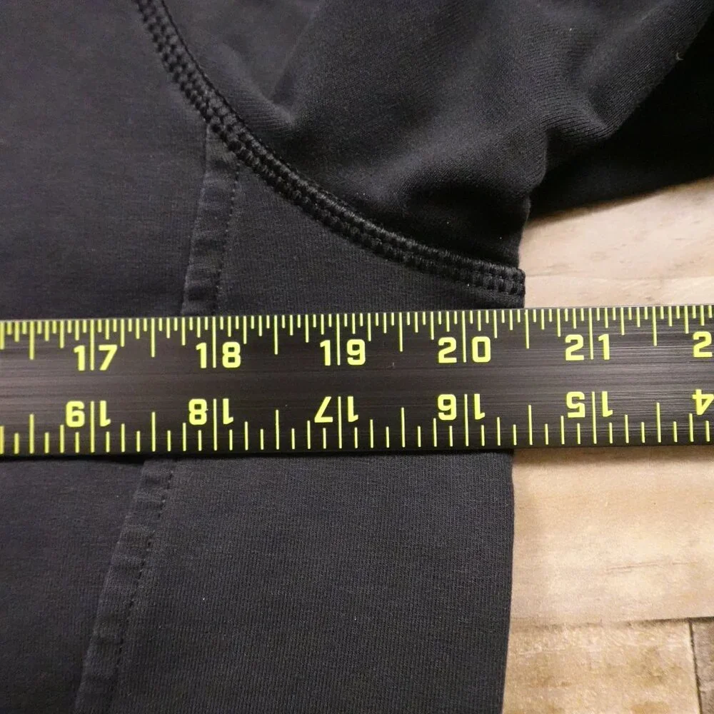 Lululemon‎ Full-Zip Hoodie Jacket Women's 6 – Black (Thumbholes) Fair Condition